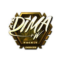 印花 | Dima(金色)| 2018年伦敦锦标赛