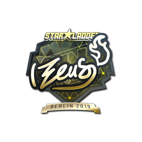 印花 | Zeus(金色)| 2019年柏林锦标赛