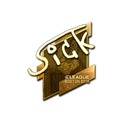 印花 | SicK(金色)| 2018年波士顿锦标赛