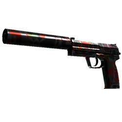 USP 消音版(StatTrak™) | 血清 (略有磨损)
