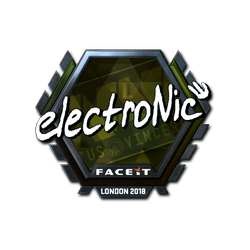 印花 | electronic(闪亮)| 2018年伦敦锦标赛