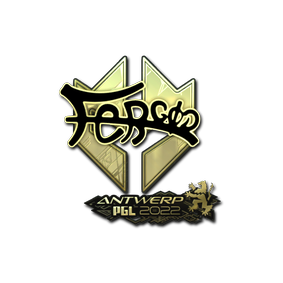 印花 | fer(金色) | 2022年安特卫普锦标赛