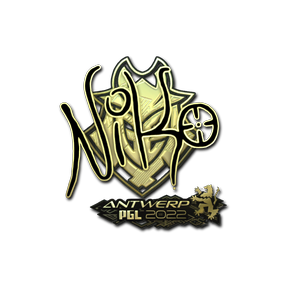 印花 | NiKo(金色) | 2022年安特卫普锦标赛