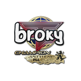 印花 | broky(冠军) | 2022年安特卫普锦标赛