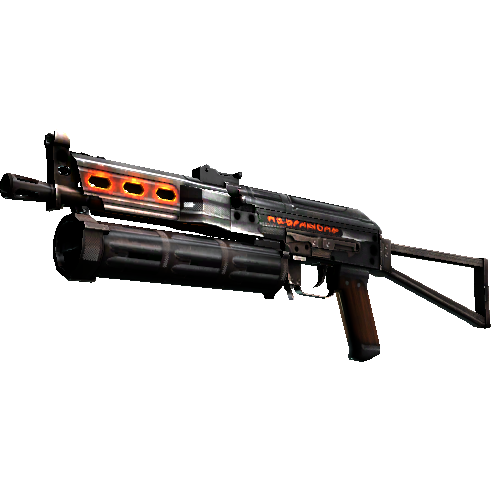 PP-野牛(StatTrak™) | 神秘碑文 (破损不堪)
