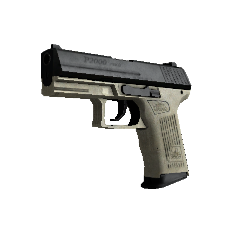 P2000(StatTrak™) | 乳白象牙 (久经沙场)