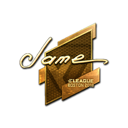 印花 | Jame(金色)| 2018年波士顿锦标赛