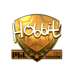 印花 | Hobbit(金色)| 2017年克拉科夫锦标赛