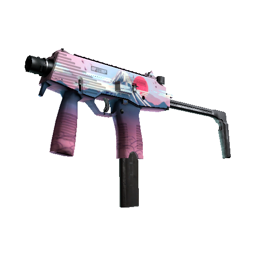 MP9(StatTrak™) | 富士山 (略有磨损)