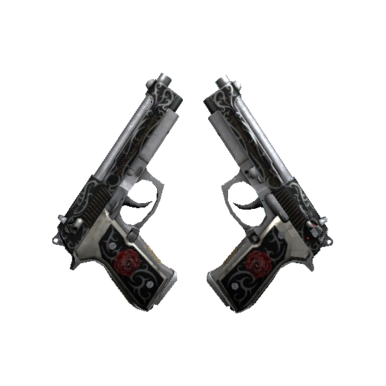 双持贝瑞塔(StatTrak™) | 左右开花 (破损不堪)