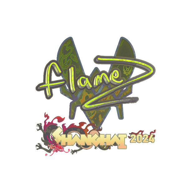 印花 | FlameZ(全息)| 2024年上海锦标赛