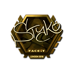 印花 | STYKO(金色)| 2018年伦敦锦标赛