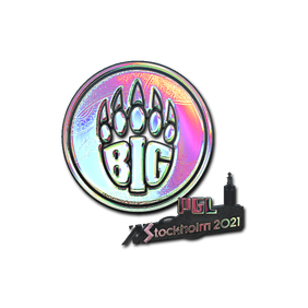 印花 | BIG (全息) | 2021年斯德哥尔摩锦标赛