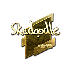 印花 | Skadoodle(金色)| 2018年波士顿锦标赛