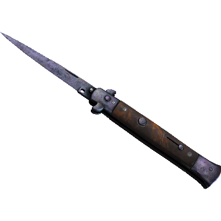 短剑(★ StatTrak™) | 蓝钢 (战痕累累)