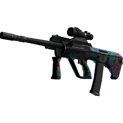 AUG(StatTrak™) | 汪之萌杀 (破损不堪)