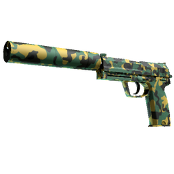 USP 消音版(StatTrak™) | 疯狂蔓延 (略有磨损)
