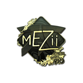 印花 | mezii(金色)| 2022年里约热内卢锦标赛