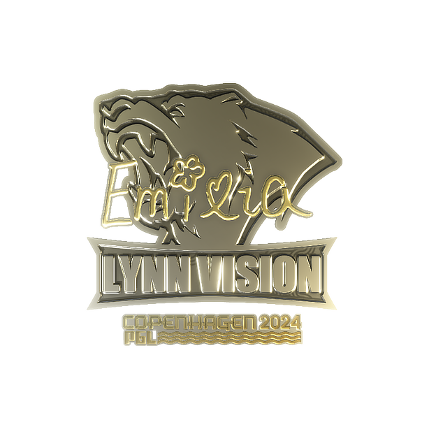 印花 | EmiliaQAQ(金色)| 2024年哥本哈根锦标赛