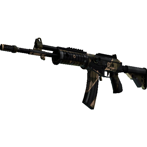 加利尔 AR(StatTrak™) | 黑砂 (久经沙场)