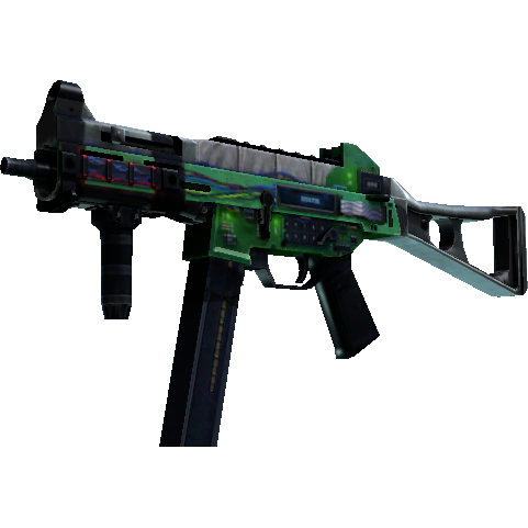 UMP-45(StatTrak™) | 塑胶炸弹 (破损不堪)