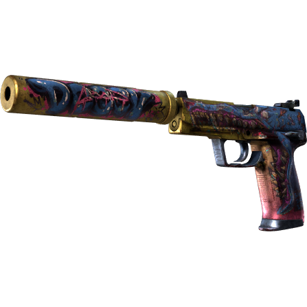 USP 消音版(StatTrak™) | 破颚者 (战痕累累)