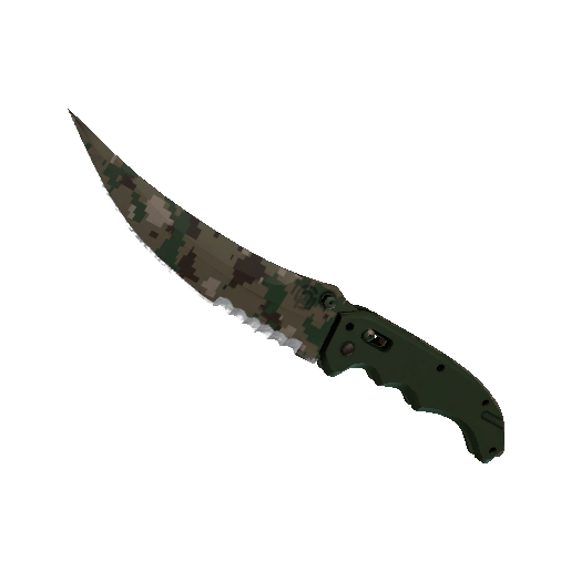 折叠刀(★ StatTrak™) | 森林 DDPAT (略有磨损)