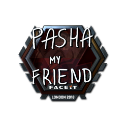 印花 | pashaBiceps(闪亮)| 2018年伦敦锦标赛