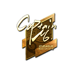印花 | captainMo(金色)| 2018年波士顿锦标赛