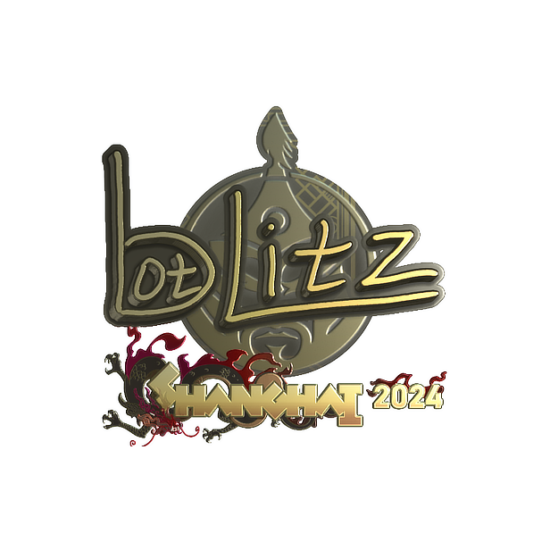 印花 | bLitz(金色)| 2024年上海锦标赛