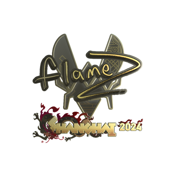 印花 | FlameZ(金色)| 2024年上海锦标赛