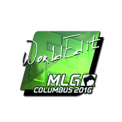 印花 | WorldEdit(闪亮)| 2016年 MLG 哥伦布锦标赛