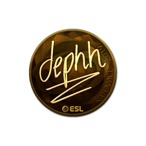 印花 | dephh(金色)| 2019年卡托维兹锦标赛
