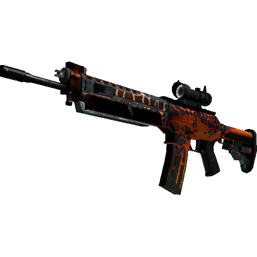 SG 553(StatTrak™) | 豹灯蛾 (战痕累累)