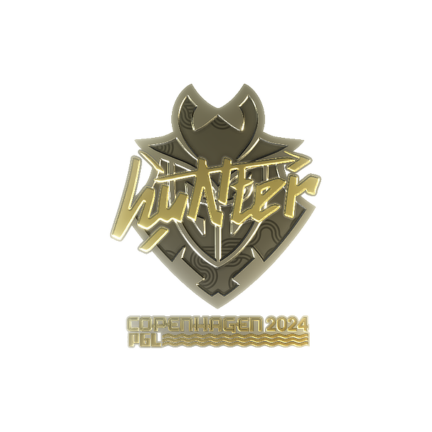印花 | huNter-(金色)| 2024年哥本哈根锦标赛