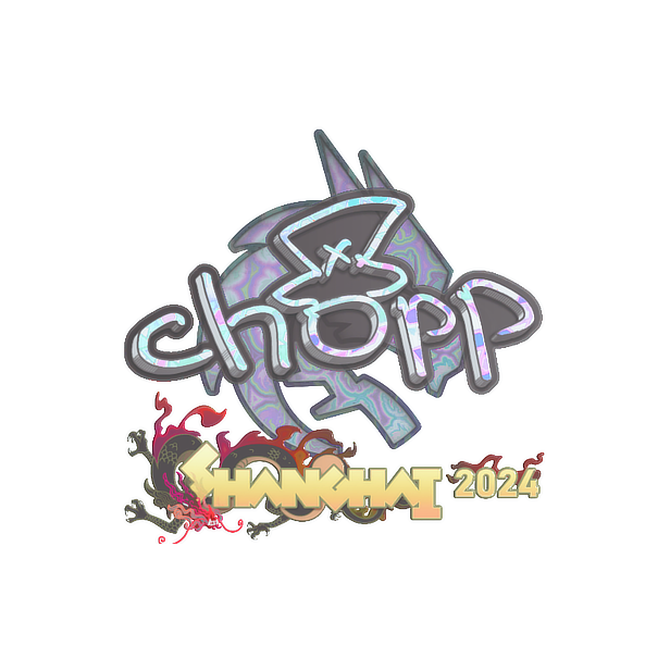 印花 | chopper(全息)| 2024年上海锦标赛