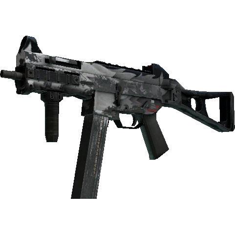 UMP-45 | 白狼 (战痕累累)