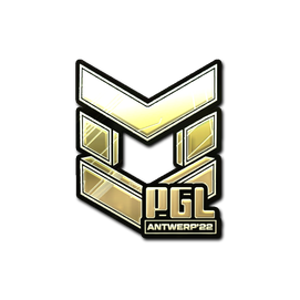 印花 | PGL(金色)| 2022年安特卫普锦标赛