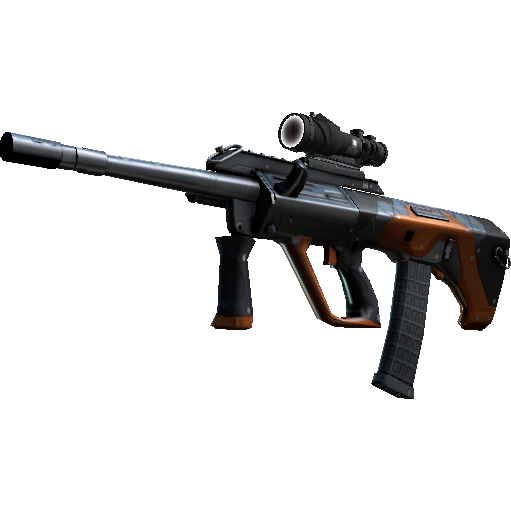 AUG(StatTrak™) | 三角战术 (略有磨损)