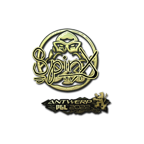 印花 | Spinx(金色)| 2022年安特卫普锦标赛