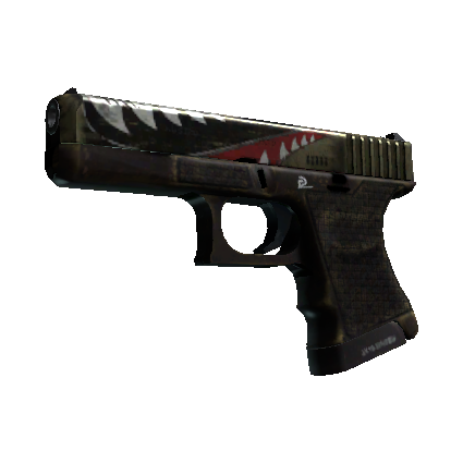 格洛克 18 型（StatTrak™） | 战鹰 (破损不堪)