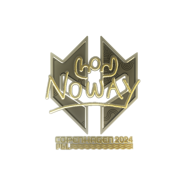 印花 | noway(金色)| 2024年哥本哈根锦标赛