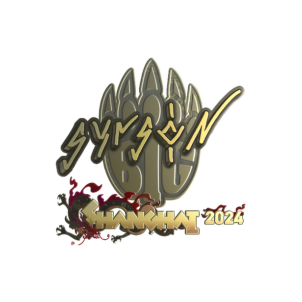 印花 | syrsoN(金色)| 2024年上海锦标赛