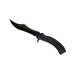 蝴蝶刀(★ StatTrak™) | 表面淬火 (战痕累累)