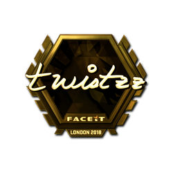 印花 | Twistzz(金色)| 2018年伦敦锦标赛