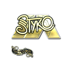 印花 | STYKO(金色)| 2023年巴黎锦标赛