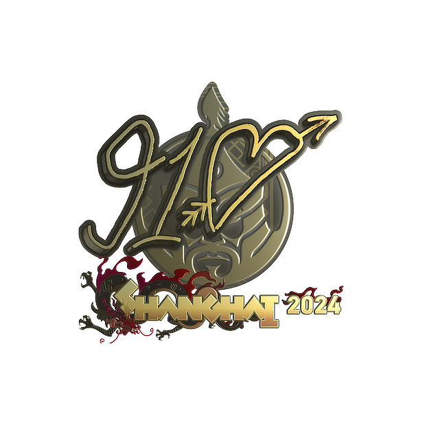 印花 | 910(金色)| 2024年上海锦标赛