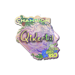 印花 | qikert(全息,冠军)| 2022年里约热内卢锦标赛