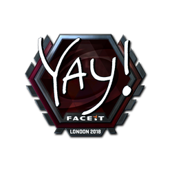 印花 | yay(闪亮)| 2018年伦敦锦标赛