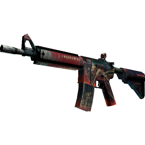 M4A4(StatTrak™) | 齿仙 (久经沙场)